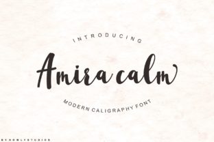 Amira Calm: A Font That Feels Like Summer for Your Brand