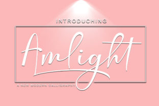 Amlight Font: A Bold Script for Modern Web Design