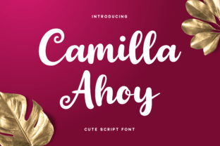 Camilla Ahoy: A Handwritten Typeface for Digital Design