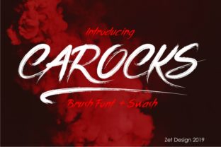 Carocks Font: A Bold Script for Creative Makers
