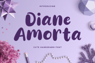 Diane Amorta: A Script Font with Quiet Elegance