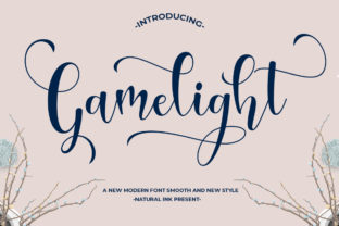 Gamelight: A Script Font for Creative Confidence