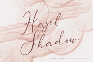 Hazel Shadow: A Script Font That Brings Sophistication to Every Project