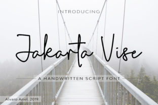 Jakarta Vise: A Script Font with Personality