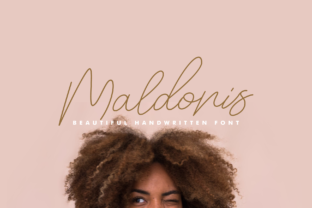 Maldonis Font: A Sweet Script for Creative Makers