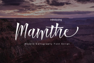 Mamthe Font: A Modern Script for Editorial Design