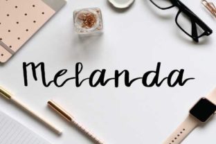 Melanda Font: A Sweet Script for Strong Branding