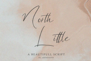 North Little: A Script Font That Brings Handmade Charm to Life