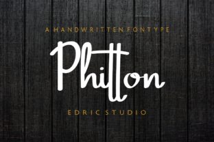 Phitton: A Script Font That Elevates Your Digital Design
