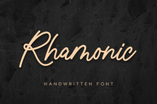 Rhamonic: A Handwritten Font for Modern Web Design