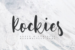 Rockies Typeface: A Sweet Script for Real-World Branding Projects