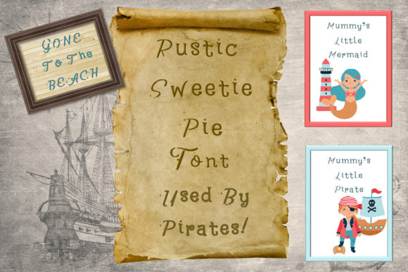 Rustic Sweetie Pie: A Quirky Typeface That Adds Charm to Branding Projects