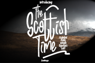 Scottish Time Font: A Bold Brush for Your Brand’s Visual Story