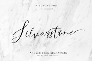 Silverstone Font: A Modern Handwritten Typeface for Digital Design