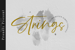Strings Font: A Graceful Typeface for Editorial Design