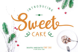 Sweet Cake: A Handwritten Typeface for Editorial Elegance