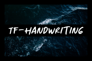 TF Handwriting: A Premium Script Font for Authentic Branding