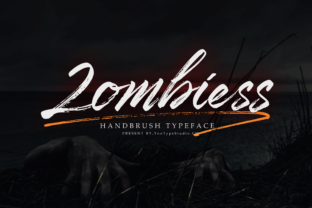 Zombiess Font: A Bold Typeface for Digital Design Projects